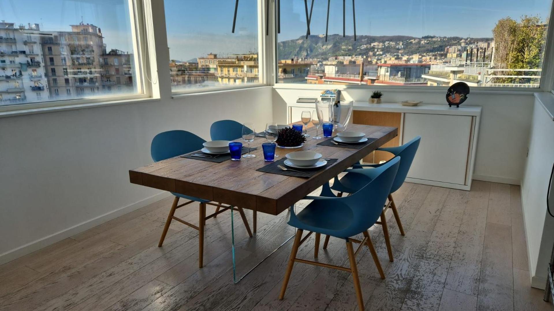 Terrazza Manu - Loft Suspended Over The City-Vomero Napoli Exterior foto